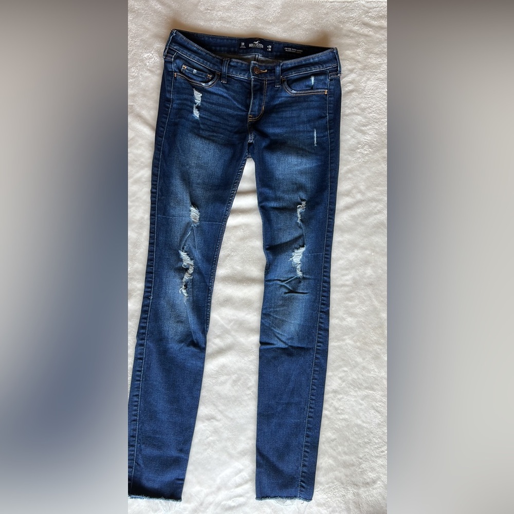 Distressed Hollister jeans